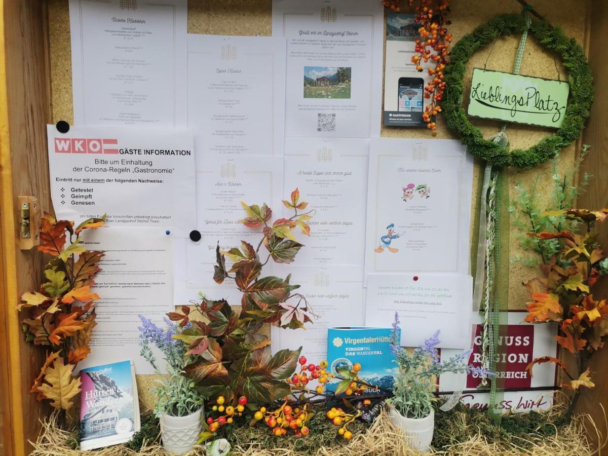 Landgasthof Steiner Matrei in Osttirol Zewnętrze zdjęcie